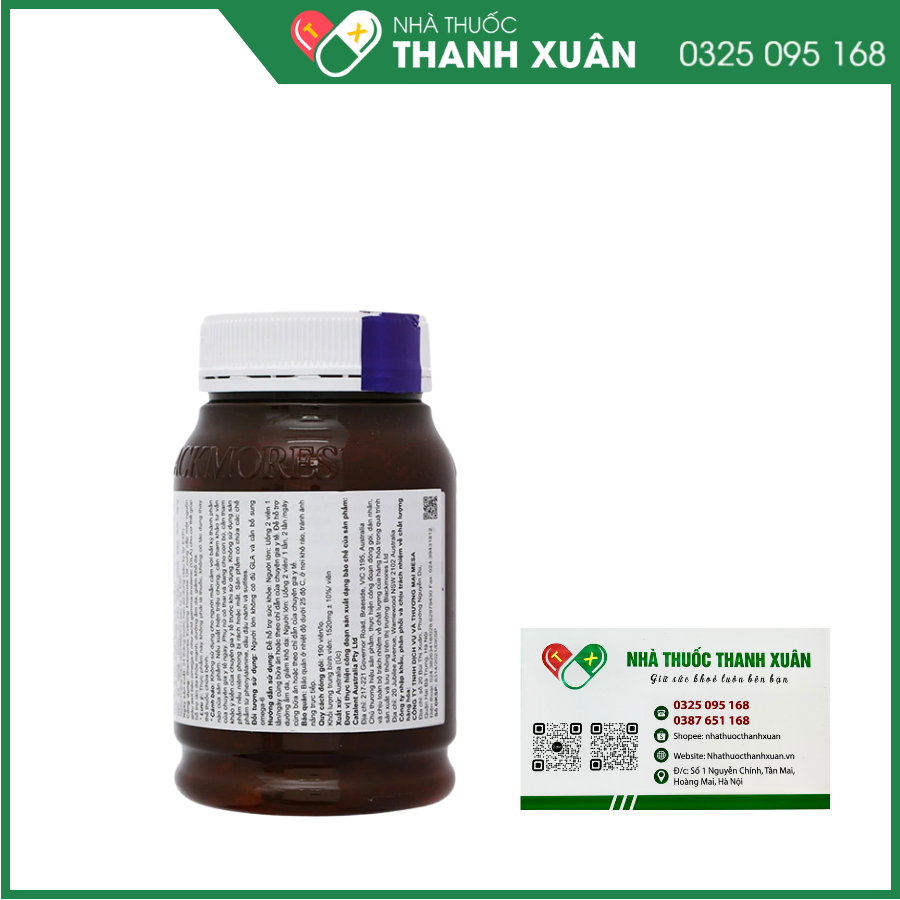Blackmores Evening Primrose Oil - Hỗ trợ làn da khỏe mạnh, dưỡng ẩm da